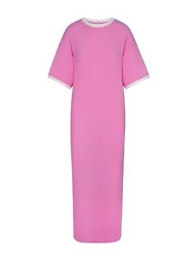 NWOT - SKIMS Super Soft Pink Maxi T-Shirt Dress